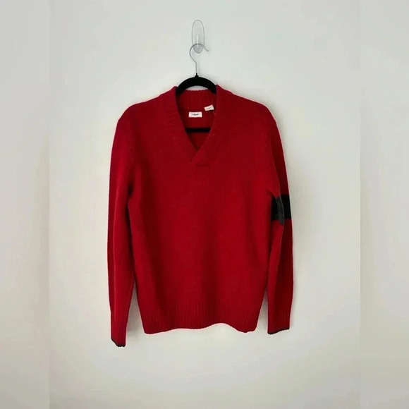 Tommy Hilfiger Other - Tommy lambswool red  v neck sweater